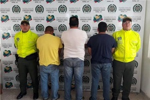 Capturados presuntos ladrones de residencias en Piedecuesta