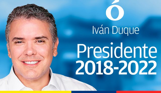 Con 41 años de edad, Iván Duque se convirtió este domingo en el presidente más joven de Colombia