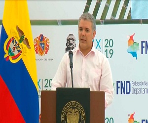 ‘A la dictadura de Venezuela le quedan muy pocas horas’, subrayó el Presidente Duque
