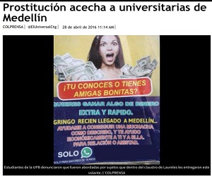 Testimonios de dos jóvenes universitarias que se prostituyen se hacen virales