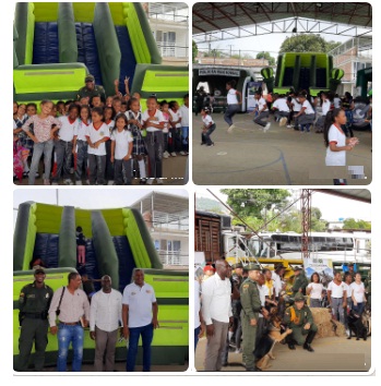 Policía Nacional Cauca demuestra que los Niños son la Razón de Existir de nuestras comunidades con actividades en Suarez