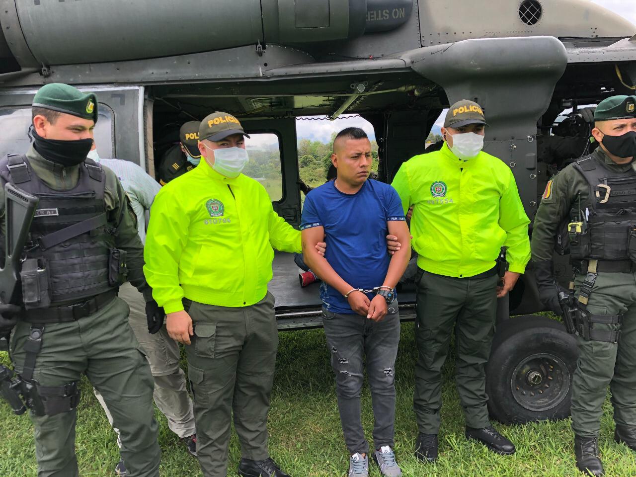 CAPTURADO ALIAS RICARDO CABECILLA DEL GAO-r DAGOBERTO RAMOS POR EL DELITO DE TERRORISMO Y CONCIERTO PARA DELINQUIR