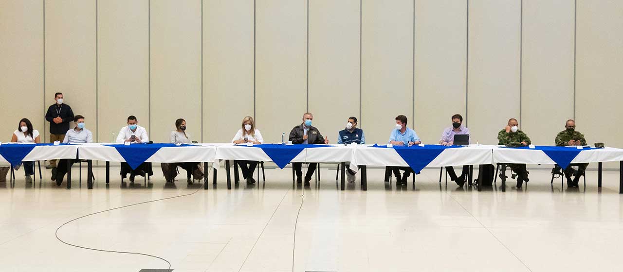 Efectuó  Presidente Duque visita relámpago a Cali pese a que dijo que no iba