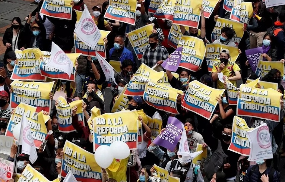 La alcaldesa de Bogotá, Claudia López, describió la noche del martes 4 de mayo como «Trágica y Dolorosa»