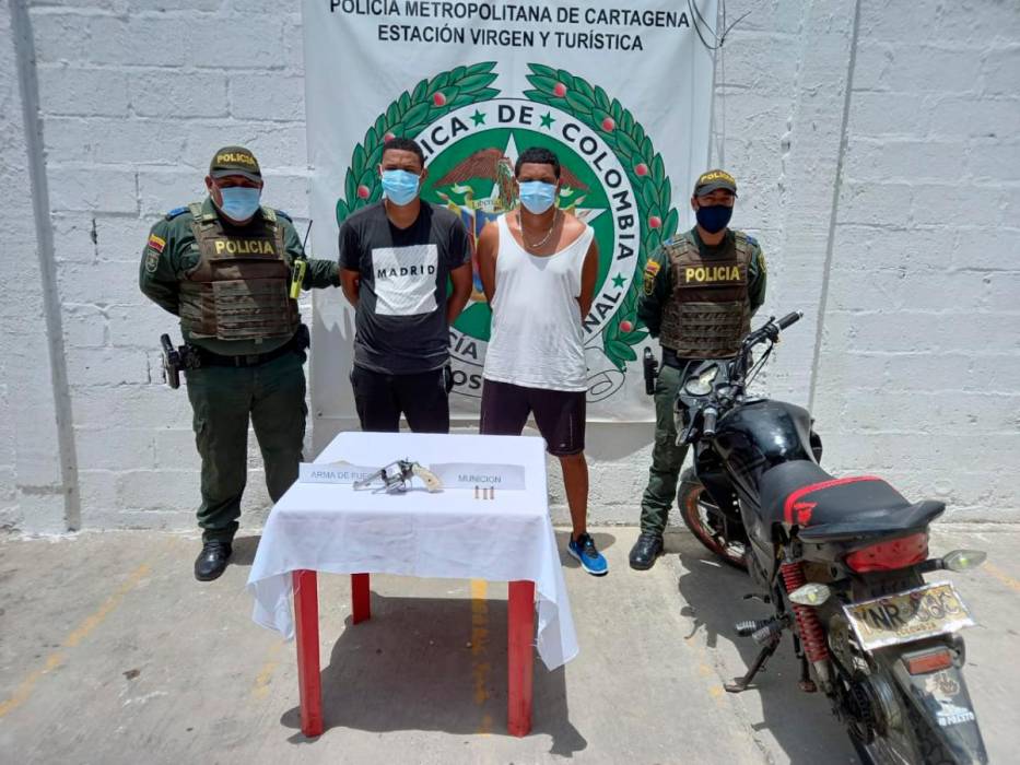 La oportuna denuncia por parte de la comunidad les permitió a policías del CAI de San José de Los Campanos en Cartagena