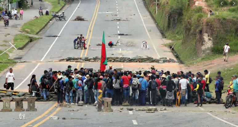 Cauca Cauca ,el Gran Cauca, Nuevamente Cruza el Desierto de la Desesperanza de los Taponamientos
