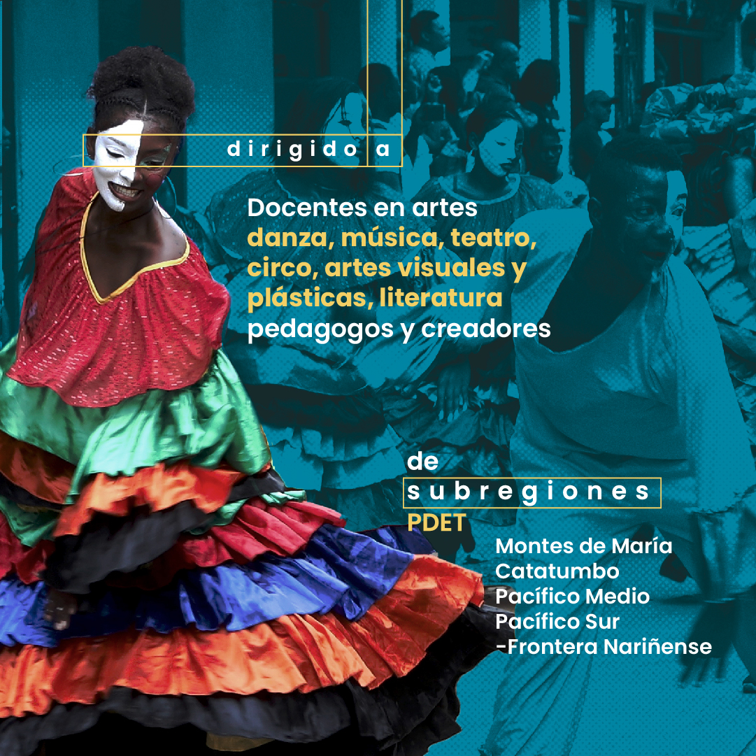 Con diplomado gratuito, MinCultura busca fortalecer los procesos de creación en cuatro subregiones PDET   