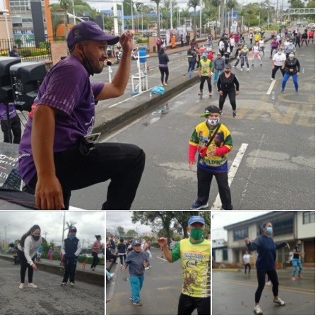 Popayán se gozó la ReCreoVía Familiar y Extrema desde el parque Benito Juárez y el Centro Comercial Campanario.