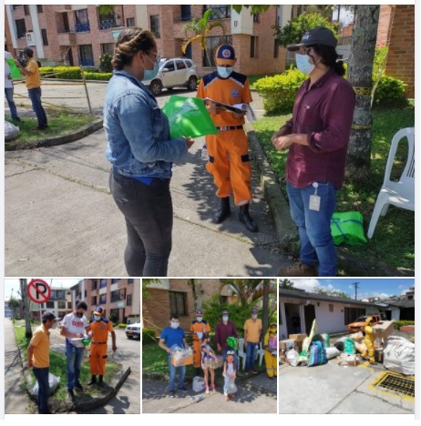 Seguimos con la campaña de educación ambiental y recolección de elementos reciclables aprovechables