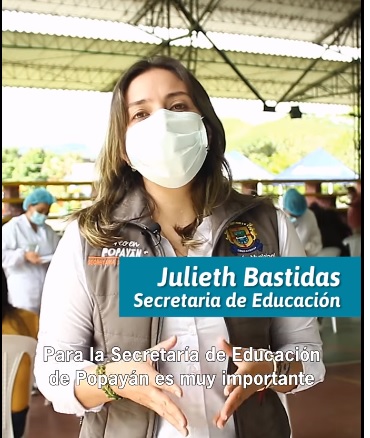 Secretarías de Educación y Salud, el regreso a la presencialidad hoy está más cerca con la vacunación de nuestros docentes, directivos docentes y administrativos de las instituciones educativas del municipio,