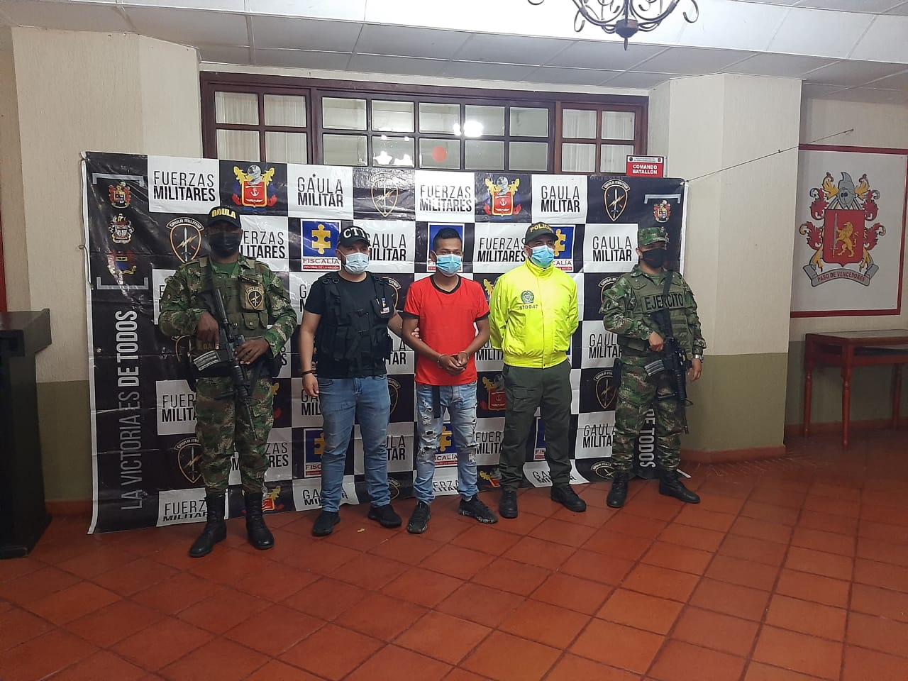 Gaula Militar captura a alias Gurre, quien sería integrante de los Comandos de Frontera