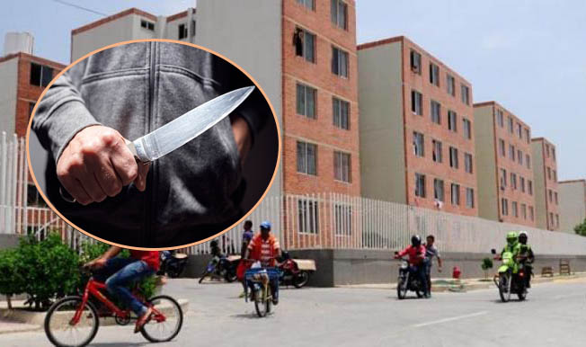 Una riña entre vecinos del conjunto cuatro de Las Gardenias, Barranquilla, dejó una persona herida por arma blanca