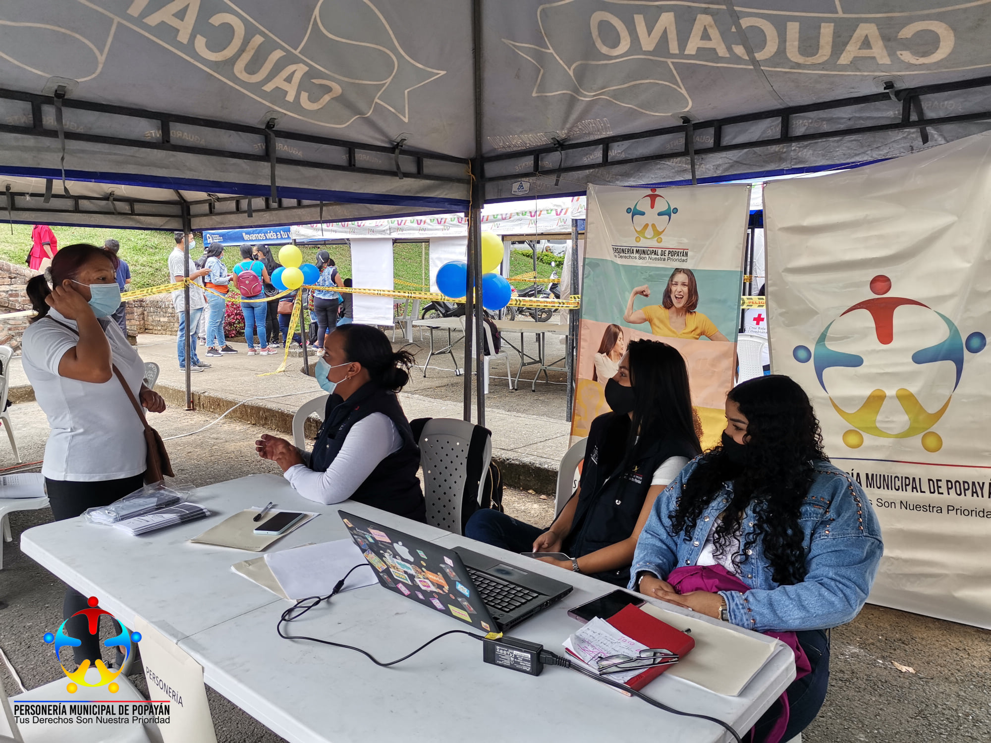 El área de Víctimas de la Personería de Popayán participó en el lanzamiento oficial de la estrategia “Siembra de Oportunidades”
