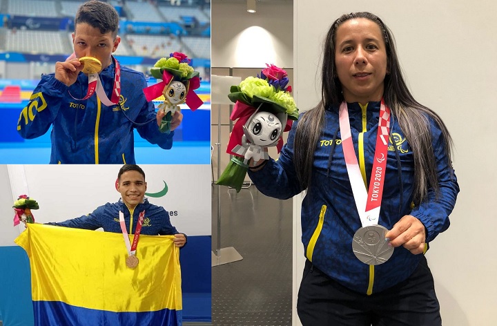 Colombia sigue con pie firme en los Paralímpicos de Tokio. Este viernes se completaron seis medallas tras el tercer lugar del nadador santandereano, Carlos Daniel Serrano en los 200 metros combinados.