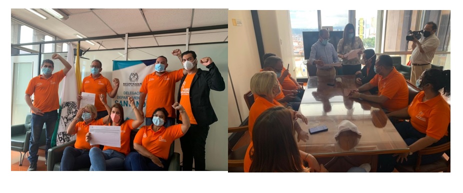 Con la inscripción de la lista abierta a la Cámara de Representantes de Fuerza Ciudadana, el Cambio llega al Departamento de Santander y su ejemplo se repetira en el Cauca