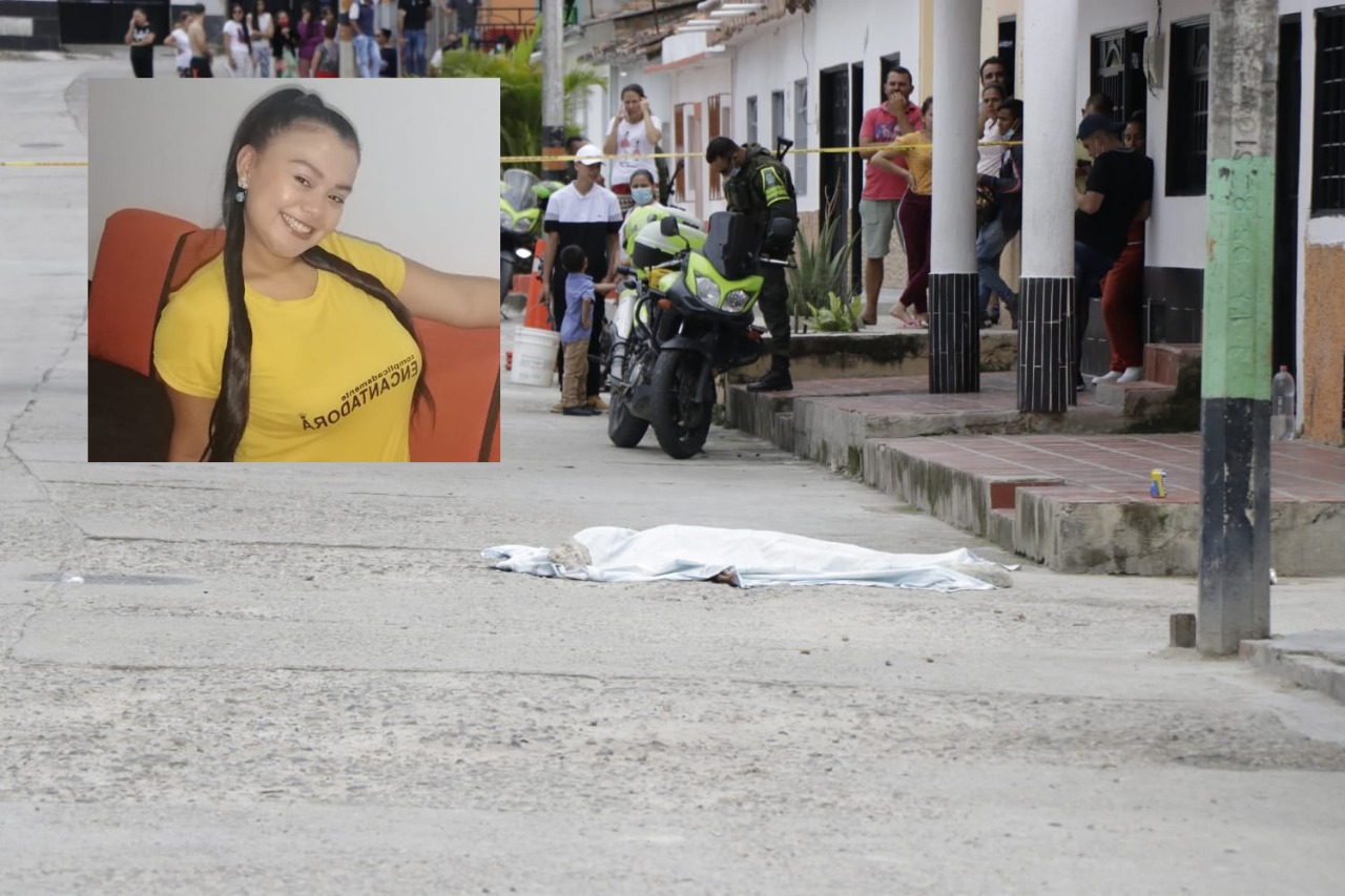 una enfermera en plena vía pública Acribillaron