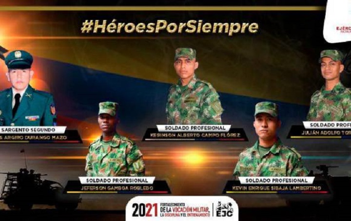 Asesinados cinco soldados profesionales de Colombia, Guerra en la frontera con Venezuela