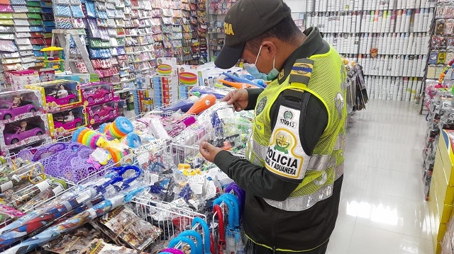 GOLPE AL CONTRABANDO DE JUGUETES EN LA CAPITAL DEL PAÍS