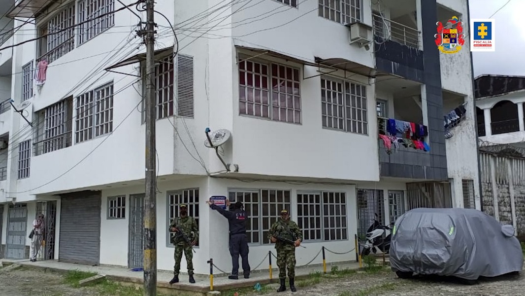 Impuso Fiscalia medidas cautelares con fines de extinción de dominio a 37 bienes