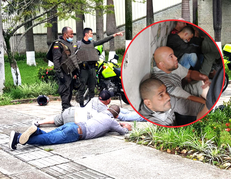 Cinematográfico  Policía frustró robo en Medellín que dejó 11 capturados