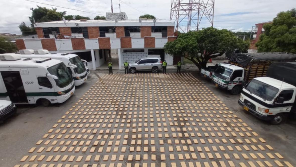 Incautaron una Tonelada de Marihuana en el sur del Cesar