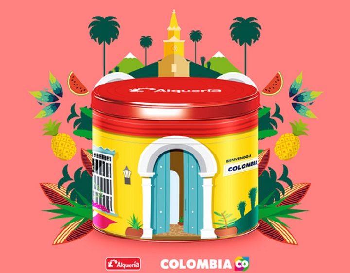 En alianza con Marca País Colombia, Alquería  Rinden homenaje a la patria, a su cultura y a su gente