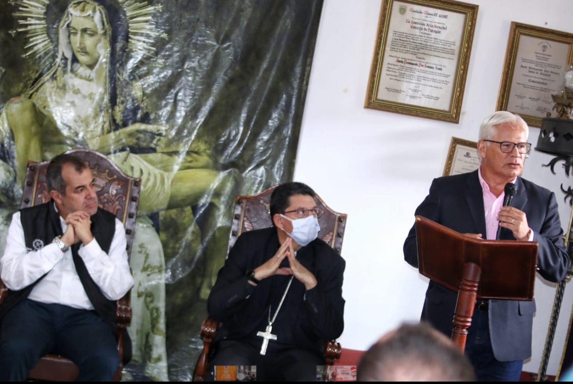 Alcalde anunció el regreso a la presencialidad de las procesiones de Semana Santa de 2022