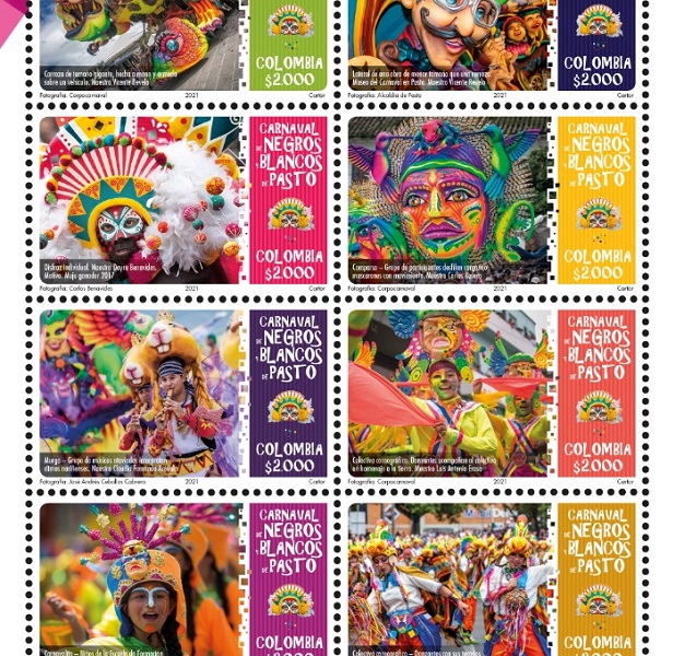 Se inmortalizará el Carnaval De Negros Y Blancos con Estampillas