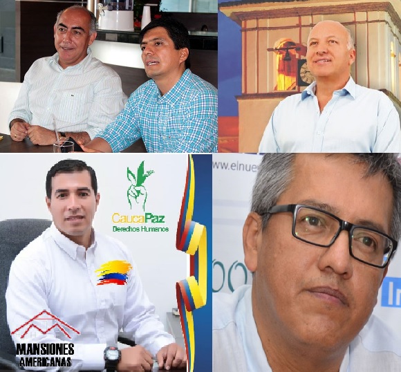 Los cuatro caucanos de la Cámara