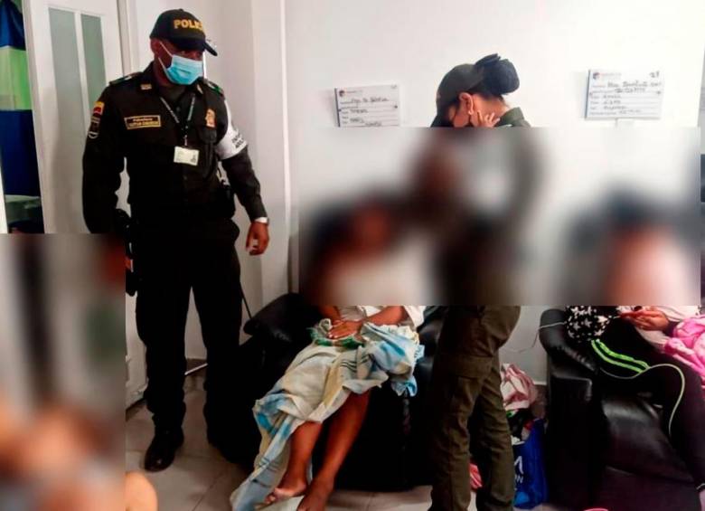 Una bebé de siete meses fue rescatada por la Policía Metropolitana de Cartagena