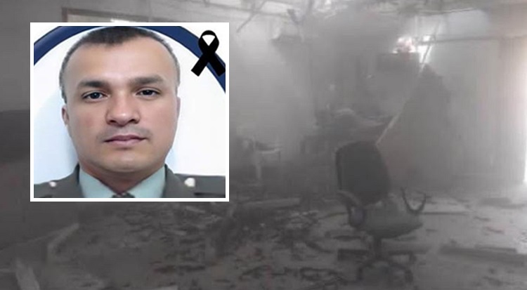 Cinco días duró la batalla contra la muerte el subintendente Yorman Gabriel Figueroa Bautista, quien fue víctima de un atentado terrorista en la estación de Policía de Tibú, Norte de Santander.