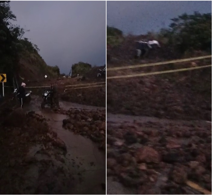 En una verdadera trocha está convertida la carretera que une a Gabriel López con Inzá   