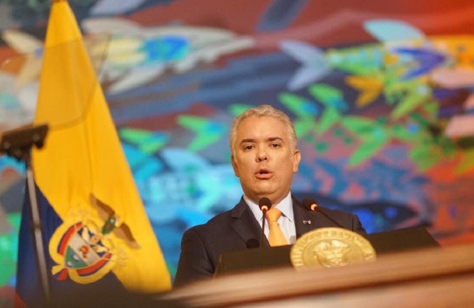 En medio del último discurso que realizó el presidente Iván Duque en la posesión de un nuevo Congreso fue abucheado por algunos de los congresistas que se encontraban en el recinto