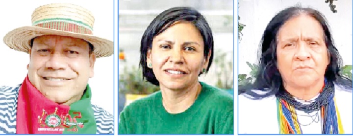 Estos líderes indígenas de Colombia, Giovanni Yule, Patricia Tobón y Leonor Zalabata ocuparán cargos de la más alta responsabilidad en el gobierno de Gustavo Petro