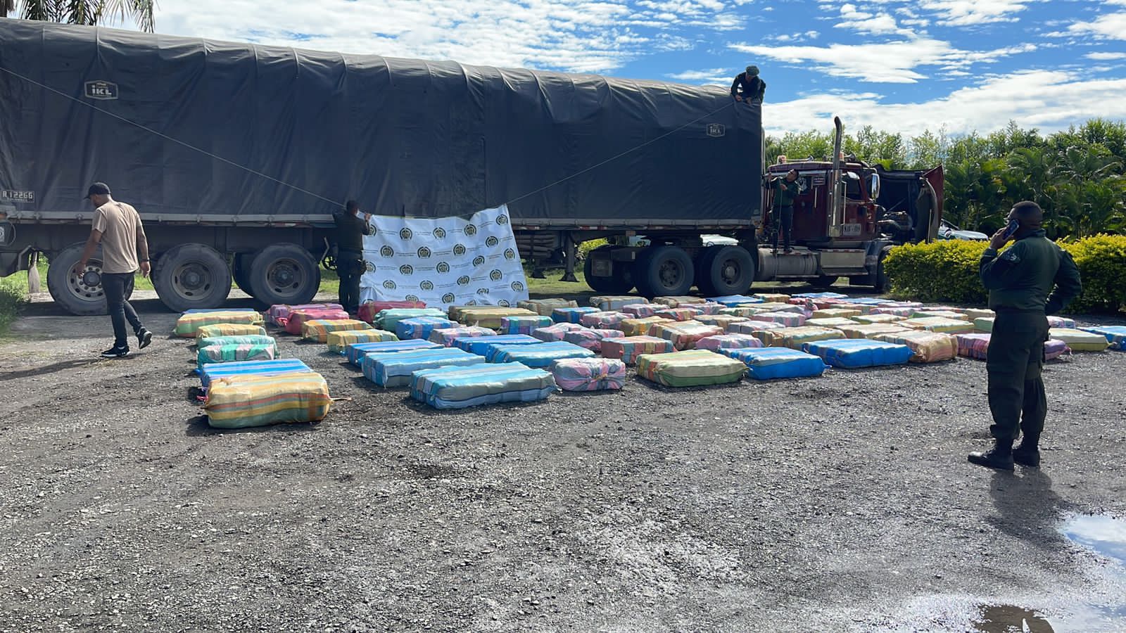 Caen dos toneladas de marihuana en el departamento del Valle