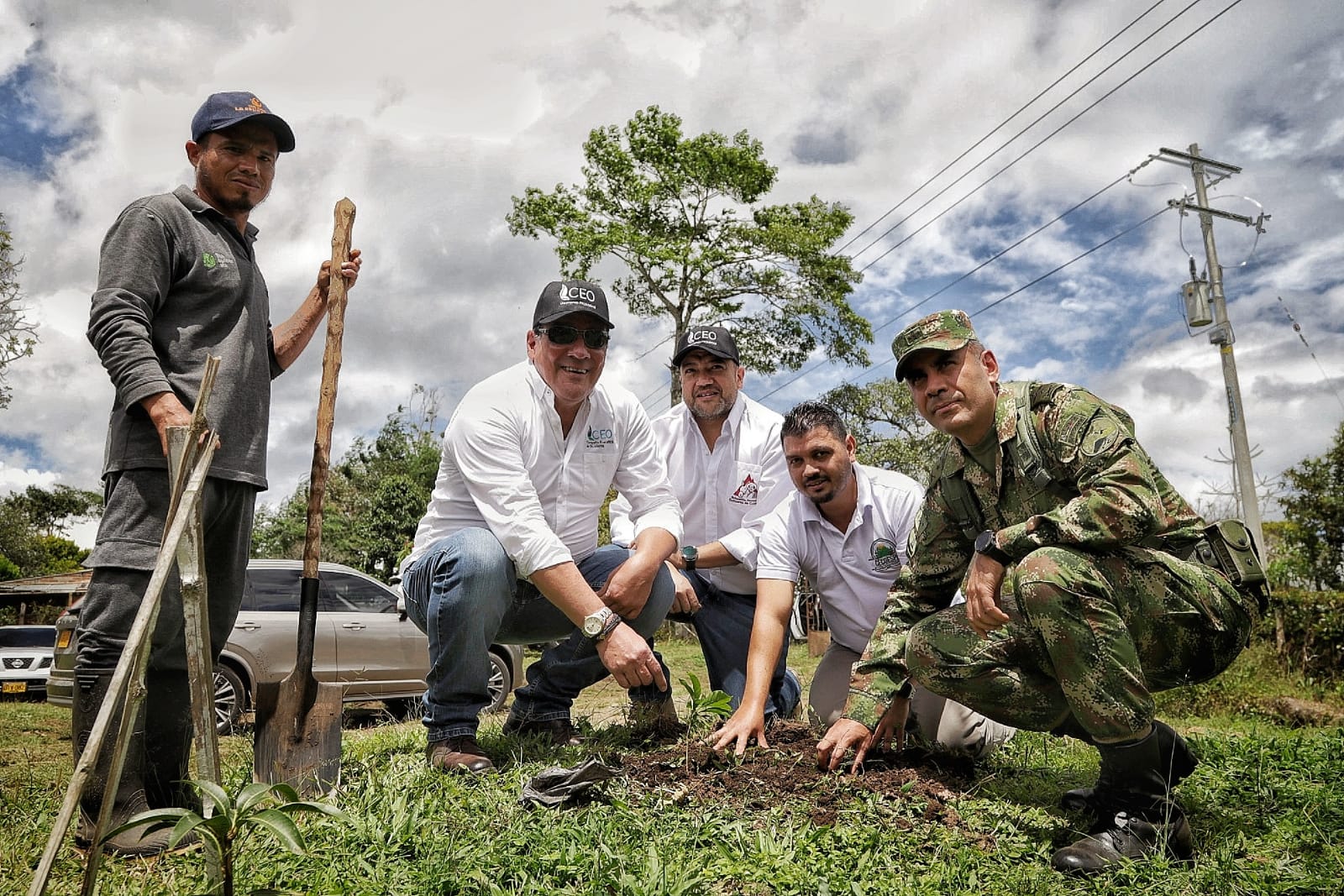 CEO aporta a la Paz del Cauca, iluminando  los cafetales en el suroccidente del país