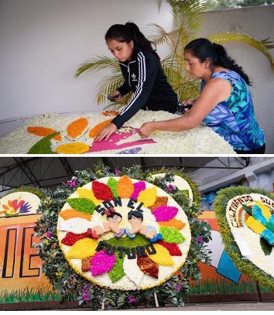 Asocolflores apoya con flores a los pequeños floricultores del Cauca en su desfile de silleteros que se realizo el 14 de agosto