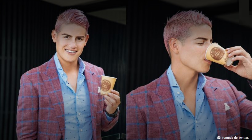 Sabe Cuanto vale un tinto en el negocio de café de James Rodríguez