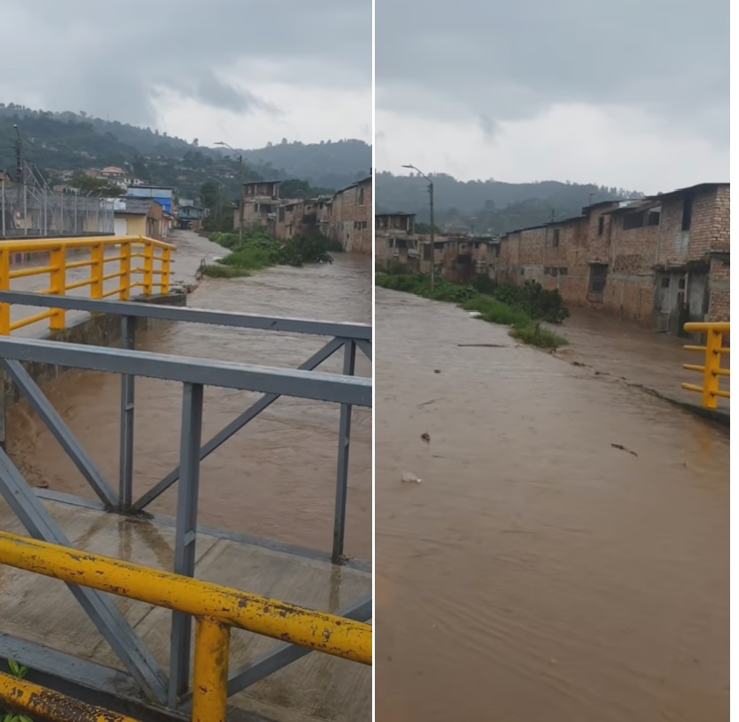 La realidad de los barrios cuando llueve en la Ciudad blanca de Popayán