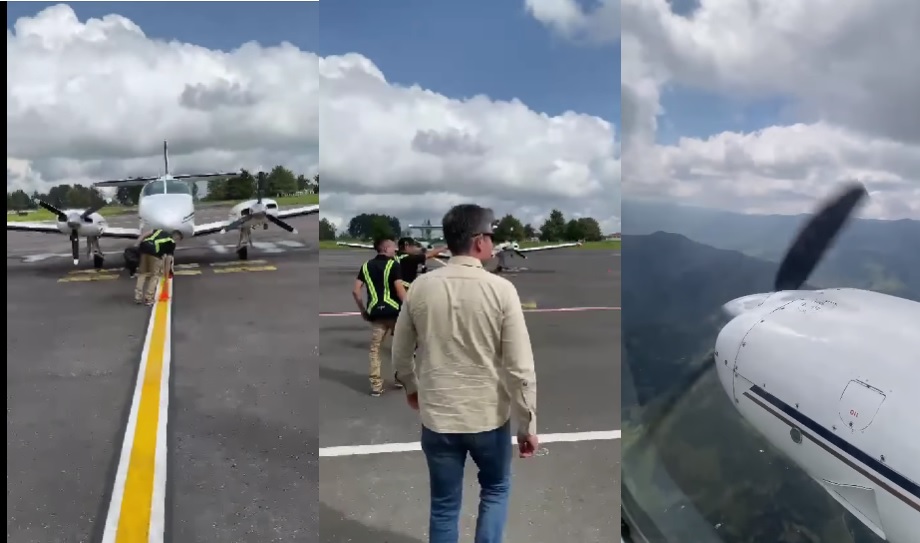 SAMUEL TUMBO DEMUESTRA QUE TODO SUEÑO ES POSIBLE CUANDO SE TRABAJA EN EQUIPO, EL AERÓDROMO EN PAEZ YA EXISTE !!!