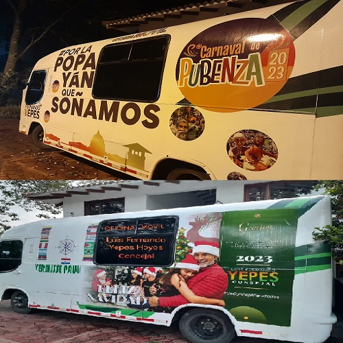 Oficina Móvil del concejal Luis Fernando Yepes, un modelo efectivo para atención de la gente en Popayán.