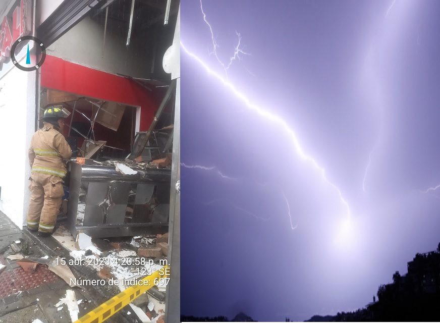 Las Lluvias aumentan ocasionando desastres :  Popayán Asadero se cae el Techo y en el Tambo mueren 5 por Culpa de un Rayo  