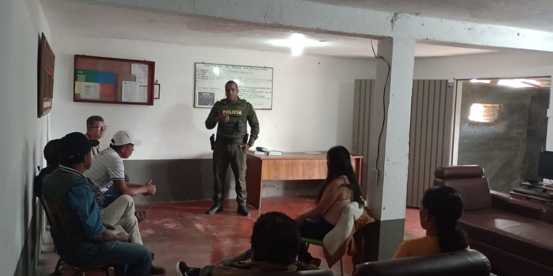 REUNIÓN CON LOS PRESIDENTES DE JUNTA DE ACCIÓN COMUNAL DEL CORREGIMIENTO SAN JOAQUIN TAMBO