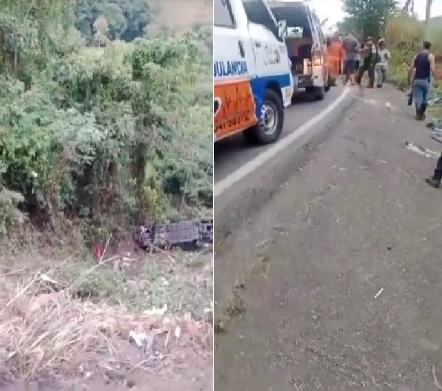 Un grave siniestro en la vía entre los municipios de El Playón, Santander y La Esperanza, Norte de Santander