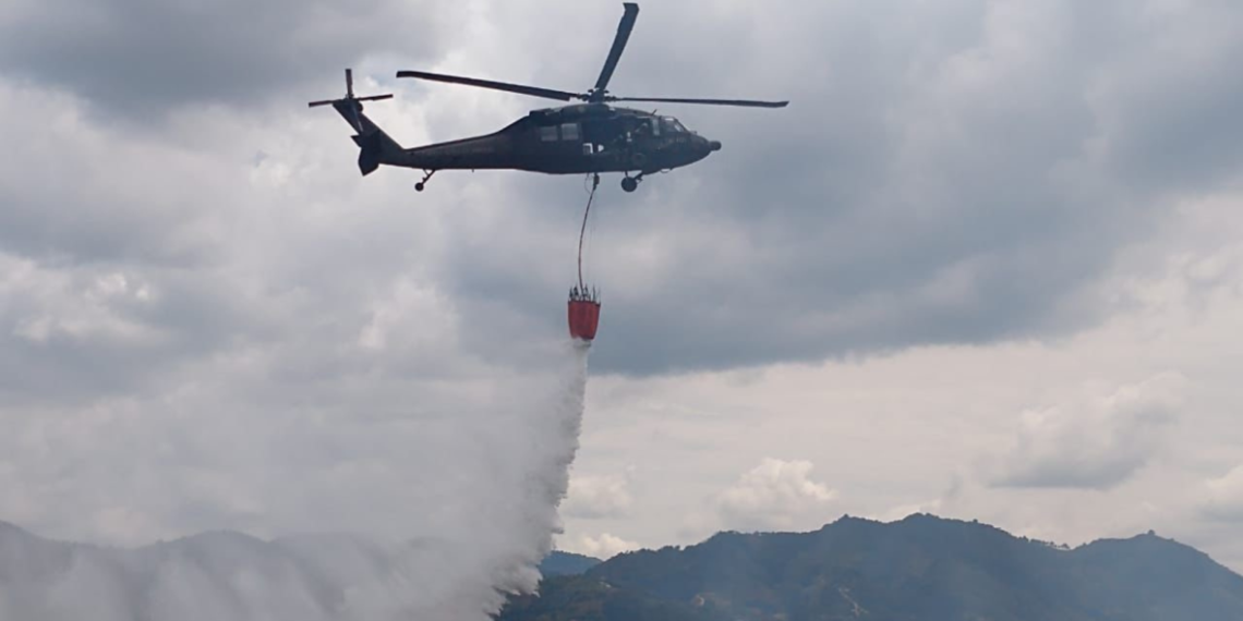 Envían bambi bucket desde B/quilla: Para mitigar incendios en Sierra Nevada