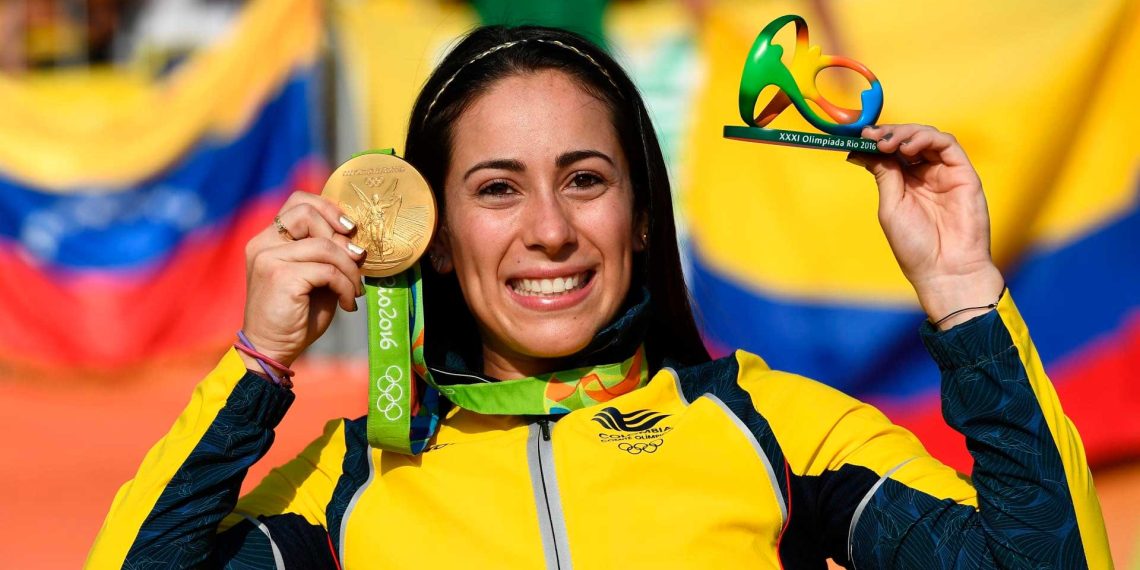 La doble medallista olímpica en el BMX instó a la comunidad a unirse para recuperar la sede de las justas deportivas.