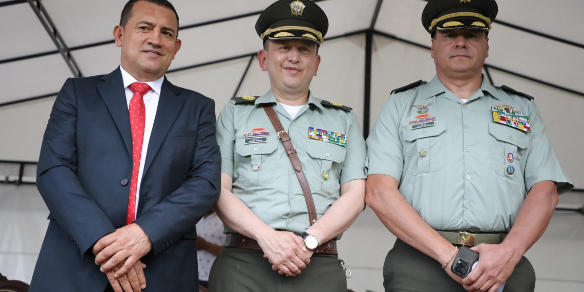 Gobernación del Cauca acompañó la ceremonia de transmisión de mando de la Policía Metropolitana de Popayán