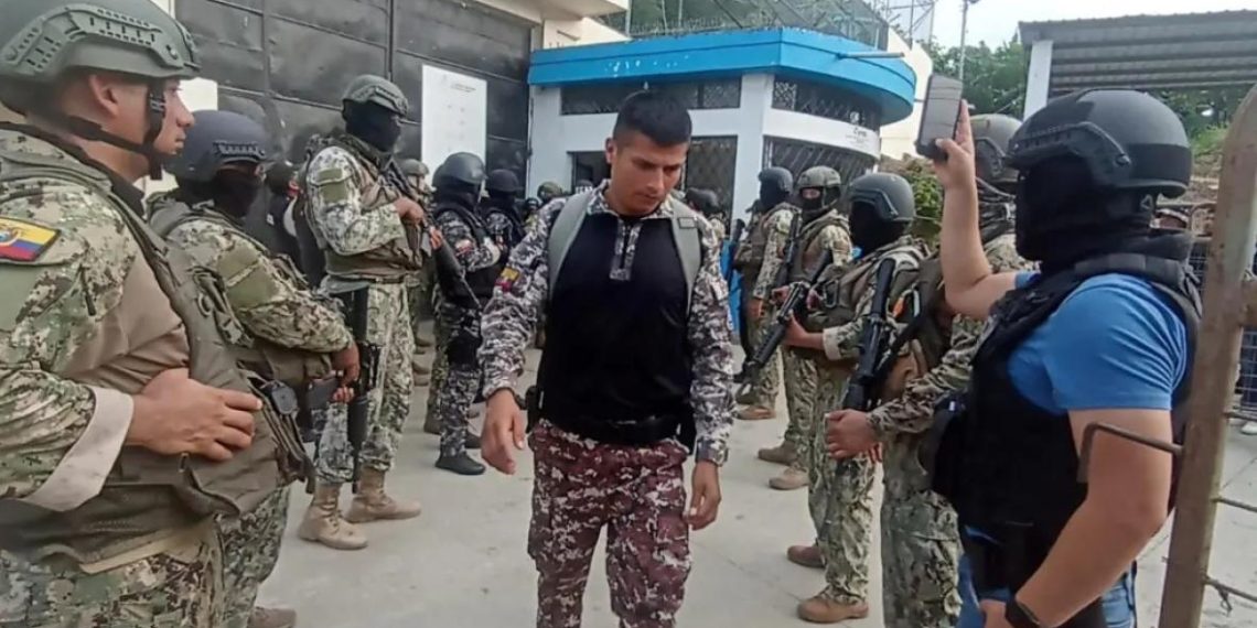 Son Más de 8.000 detenidos en Ecuador desde declaración de conflicto armado