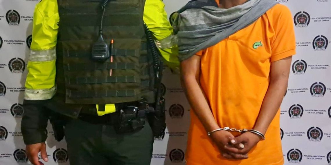 Capturado en el barrio Los Hoyos de Popayán por el delito de hurto.