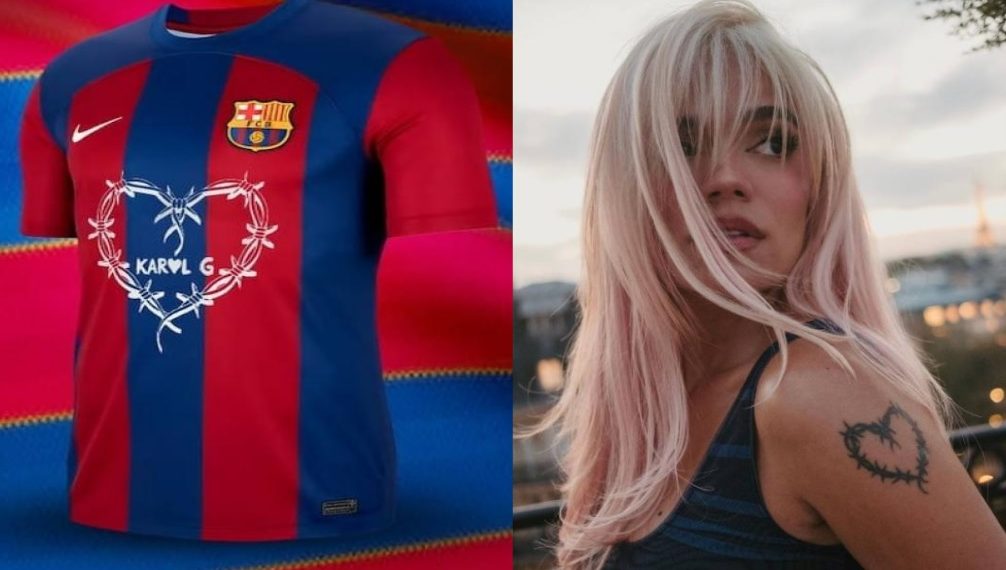Protagonizará el Logo de Karol G la camiseta que usará Barcelona en el clásico
